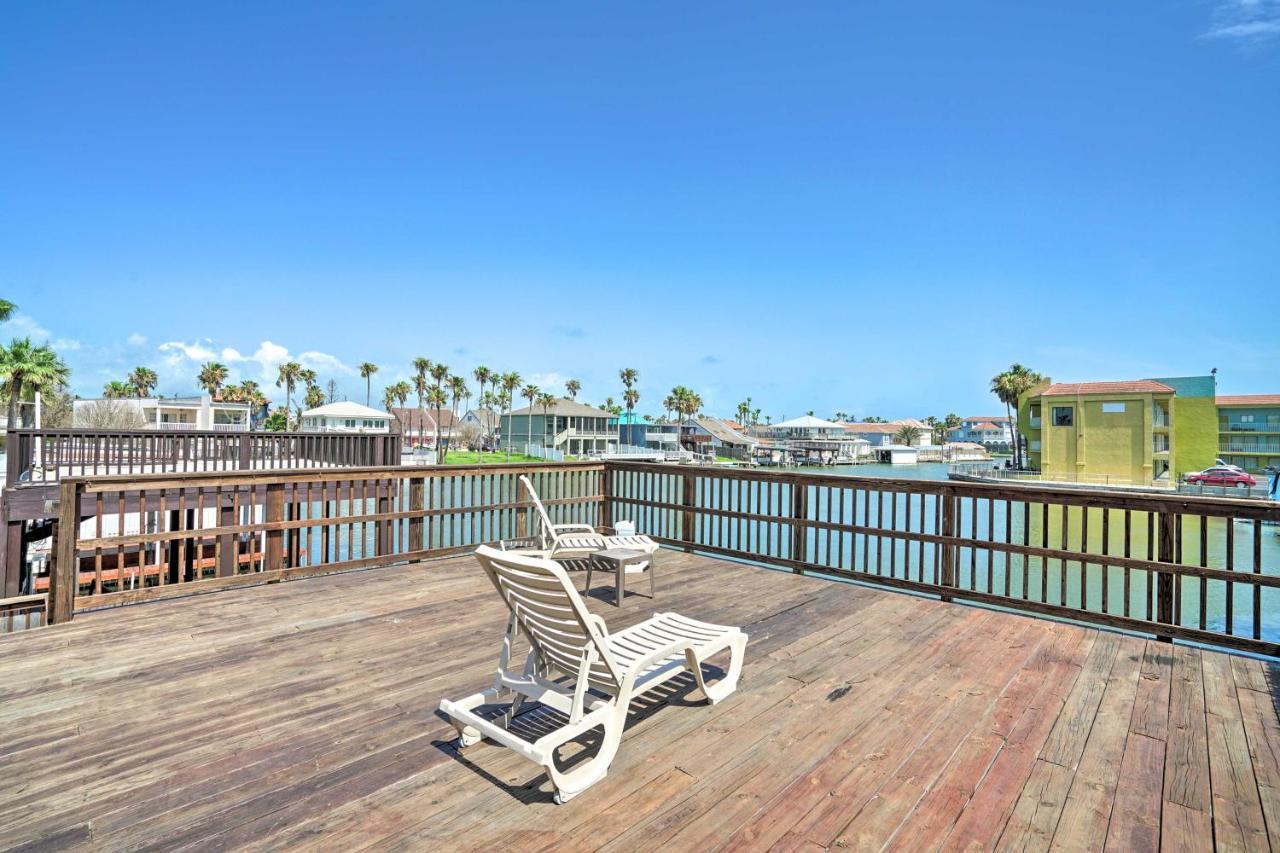 Updated Fiesta Isles Condo With Bay Views And Pool! South Padre Island Buitenkant foto